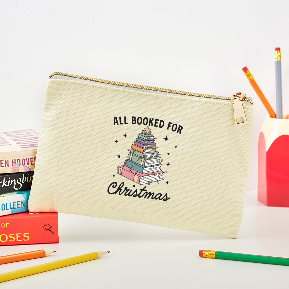 Pagewings All Booked For Christmas Pouch
