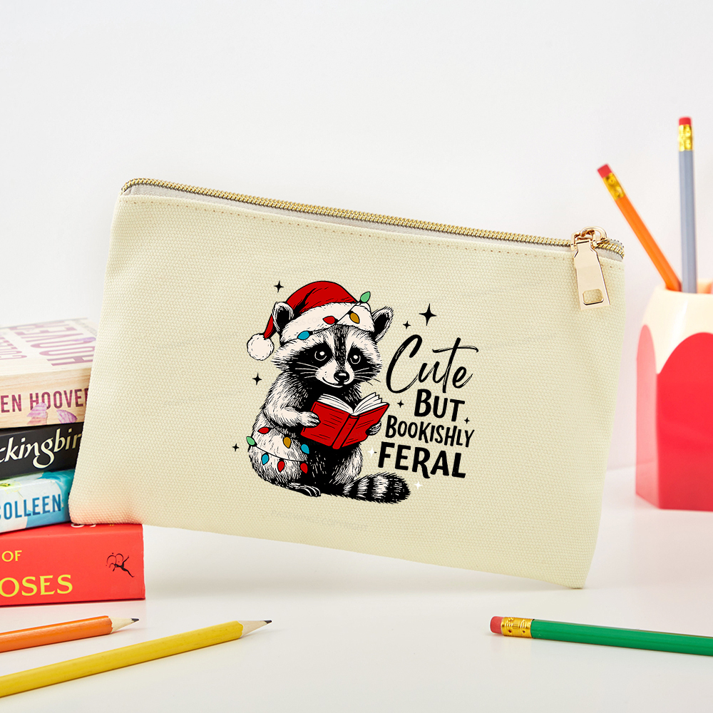 Pagewings Cute But Feral Pouch