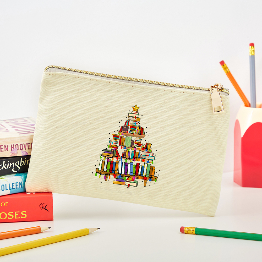 Pagewings Christmas Books Tree Pouch