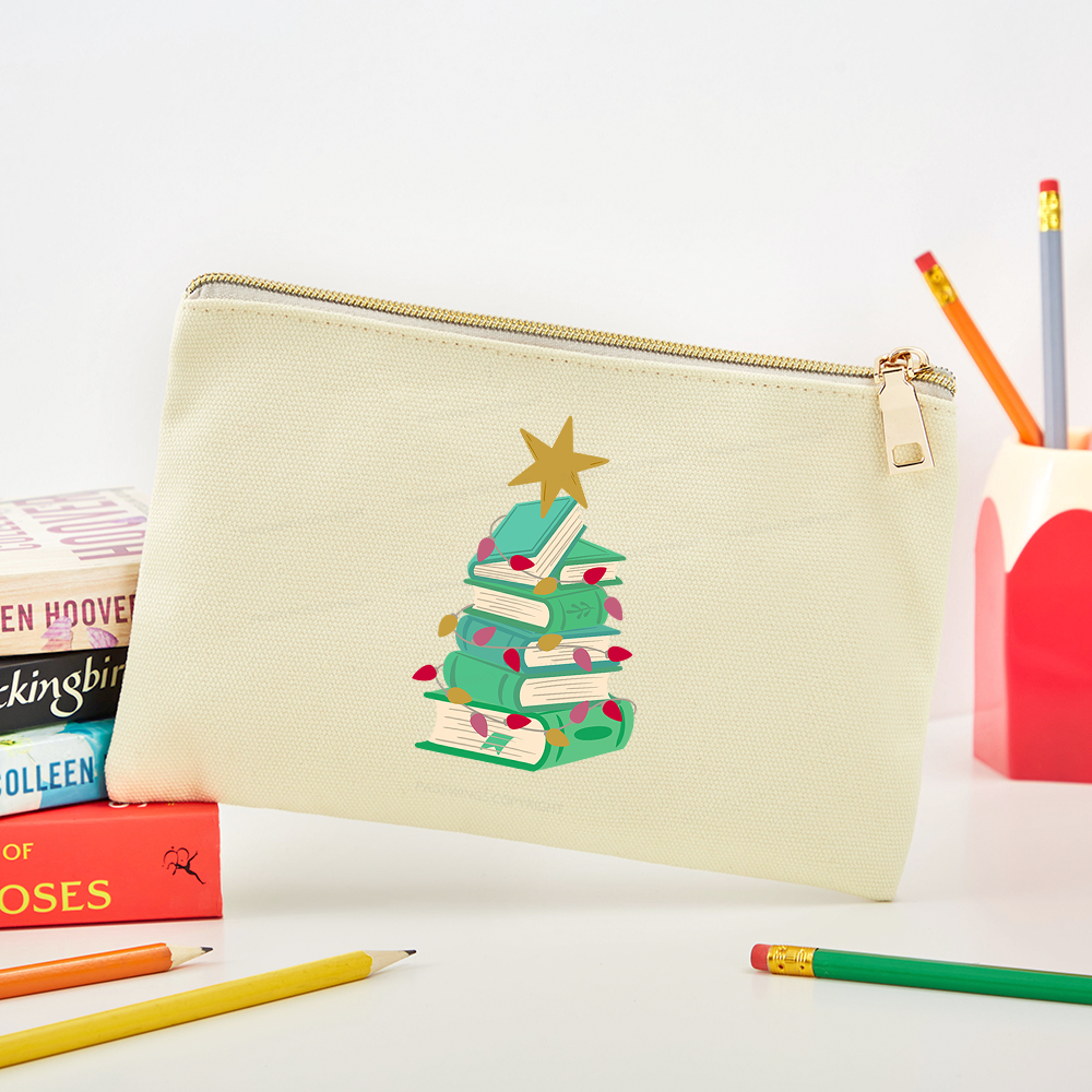 Pagewings Bookish Christmas Pouch