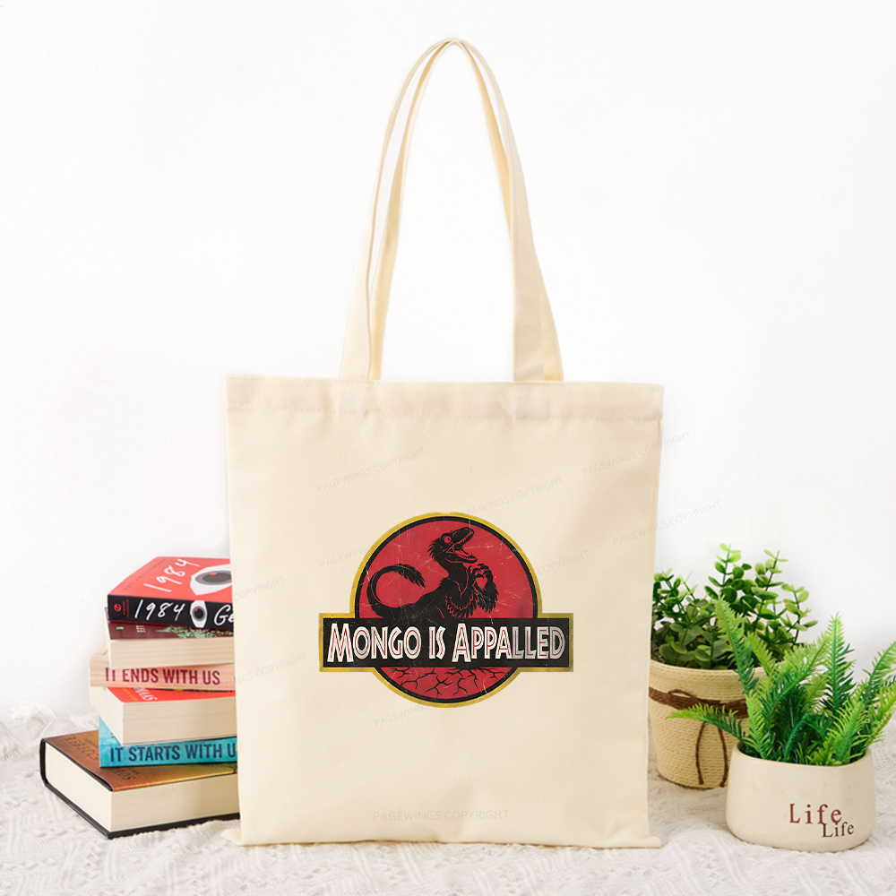 Pagewings Mongo Is Appalled Tote Bag