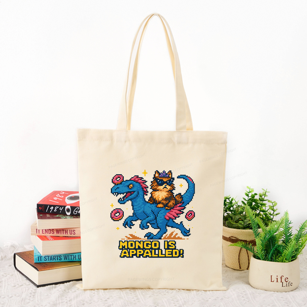 Pagewings Mongo Is Appalled Tote Bag