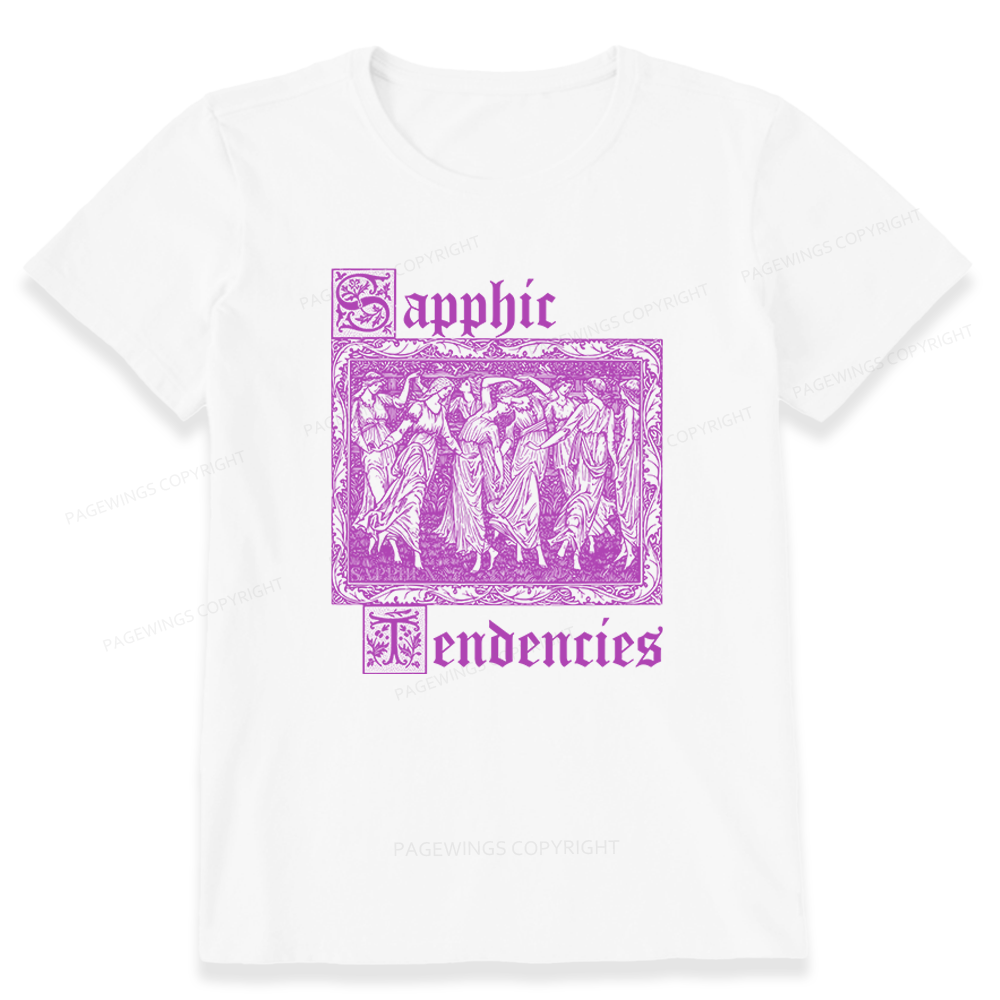 Pagewings Sapphic Tendencies Unisex Classic T-shirt