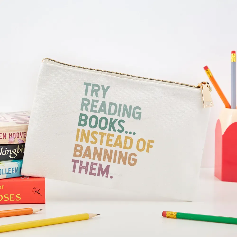 Pagewings Try Reading Books Pouch