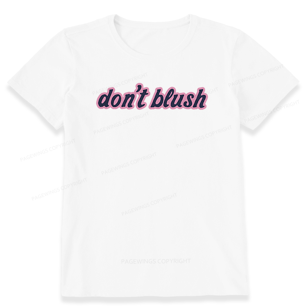 Pagewings Don't Blush Unisex Classic T-shirt