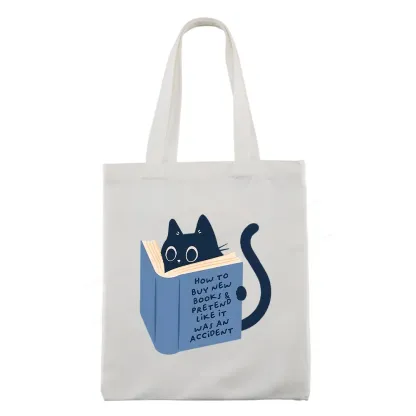 Pagewings How To Buy New Books Tote Bag