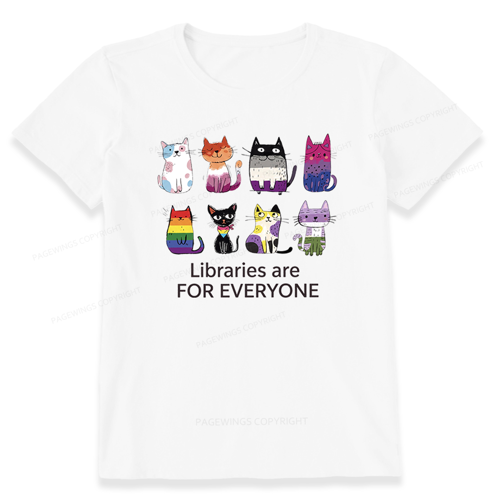 Pagewings Libraries Are For Everyone Unisex Classic T-shirt