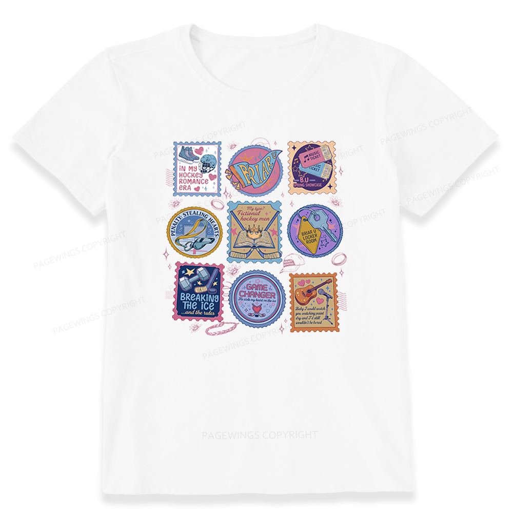 Pagewings Hockey Romace Unisex Classic T-shirt