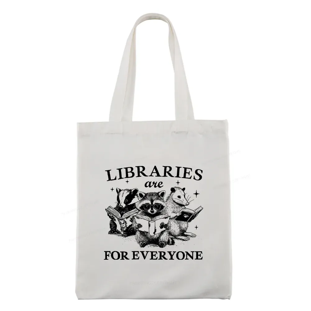 Pagewings Libraries Are For Everyone Tote Bag