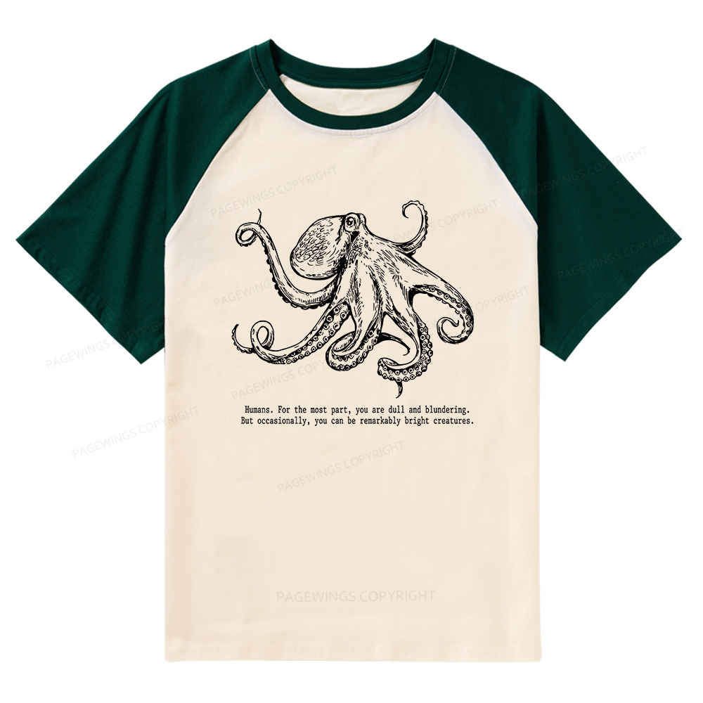 Pagewings Fantasy Book Lovers Raglan T-shirt