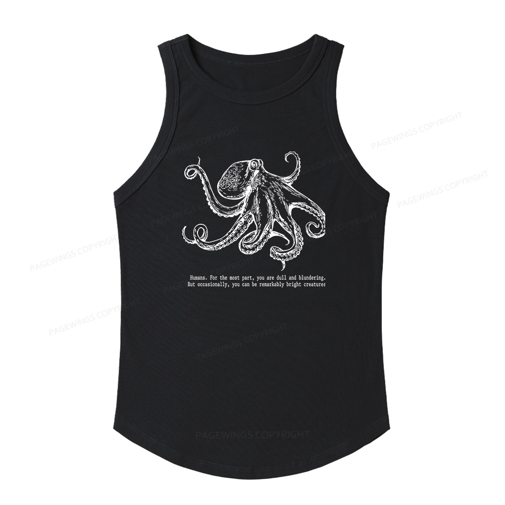 Pagewings Slim Fit Fantasy Book Lovers Women's Fitted Tank Top 