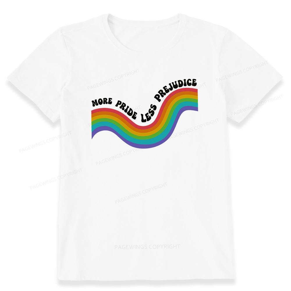 Pagewings More Pride Less Prejudice Unisex Classic T-shirt