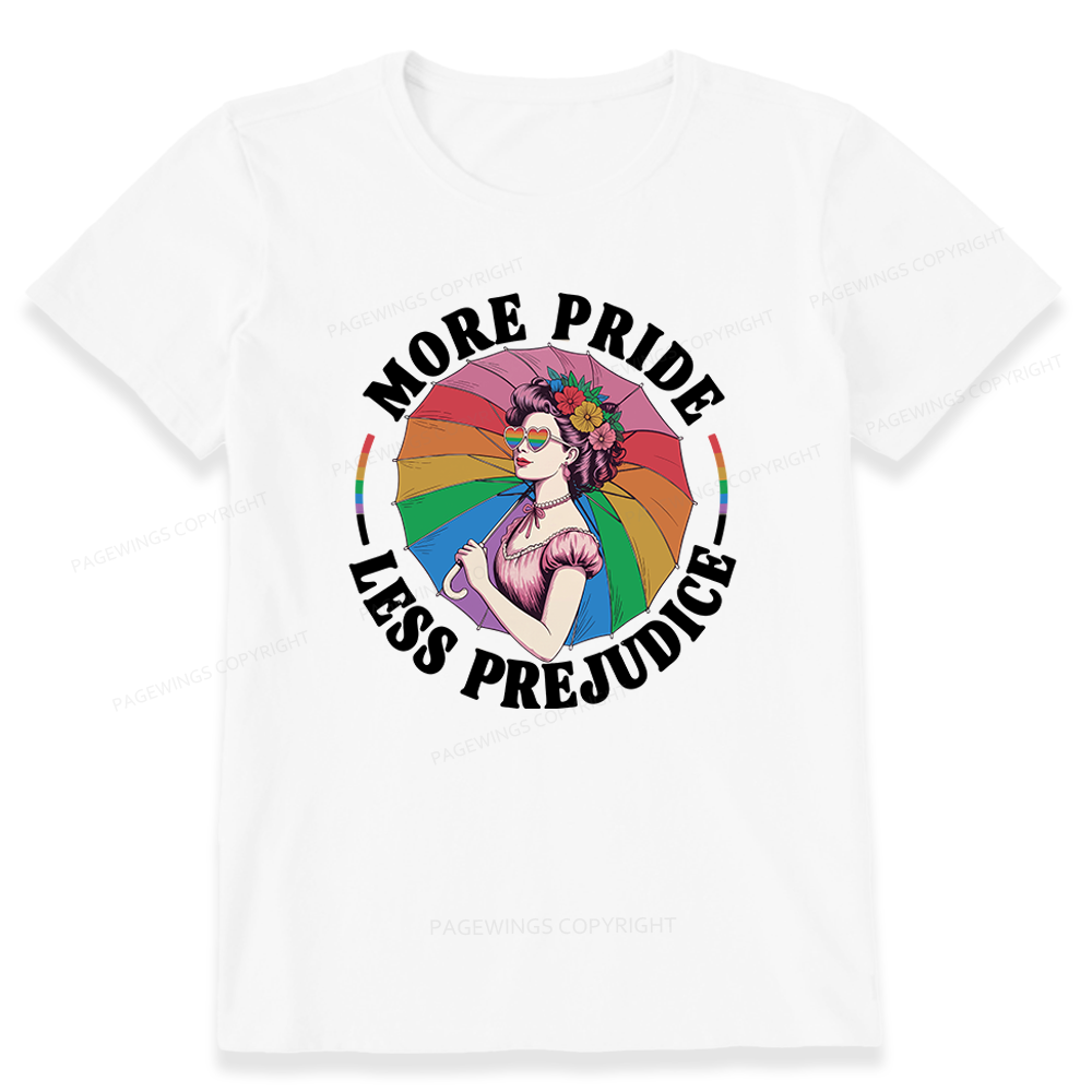 Pagewings More Pride Less Prejudice Unisex Classic T-shirt