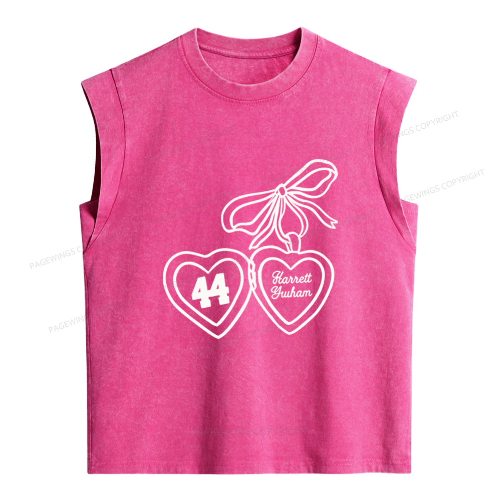 Pagewings Hockey Romance Women's Washed Tank Top