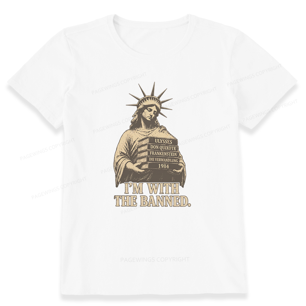 Pagewings I'm With The Banned Unisex Classic T-shirt
