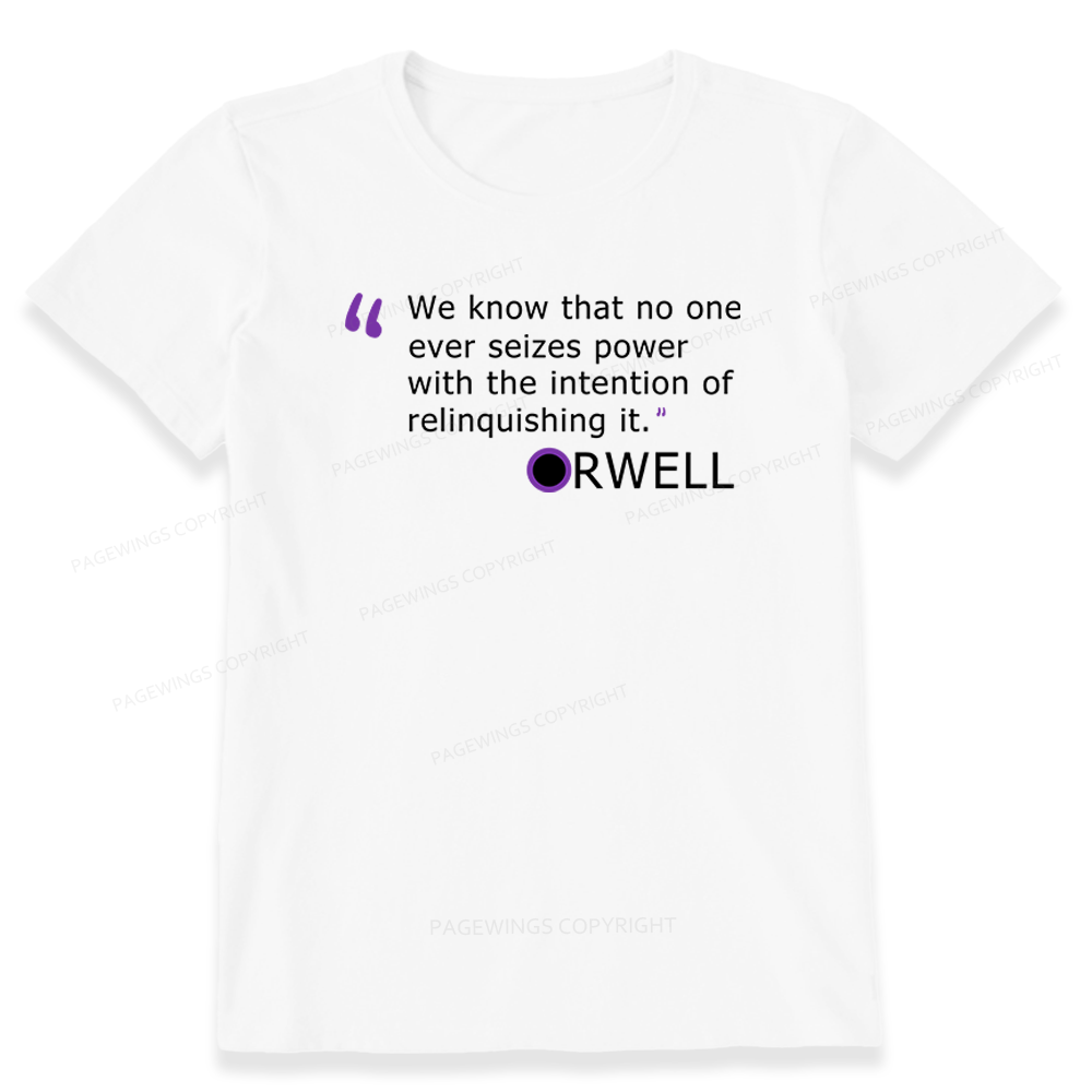 Pagewings Dystopia Quote Unisex Classic T-shirt