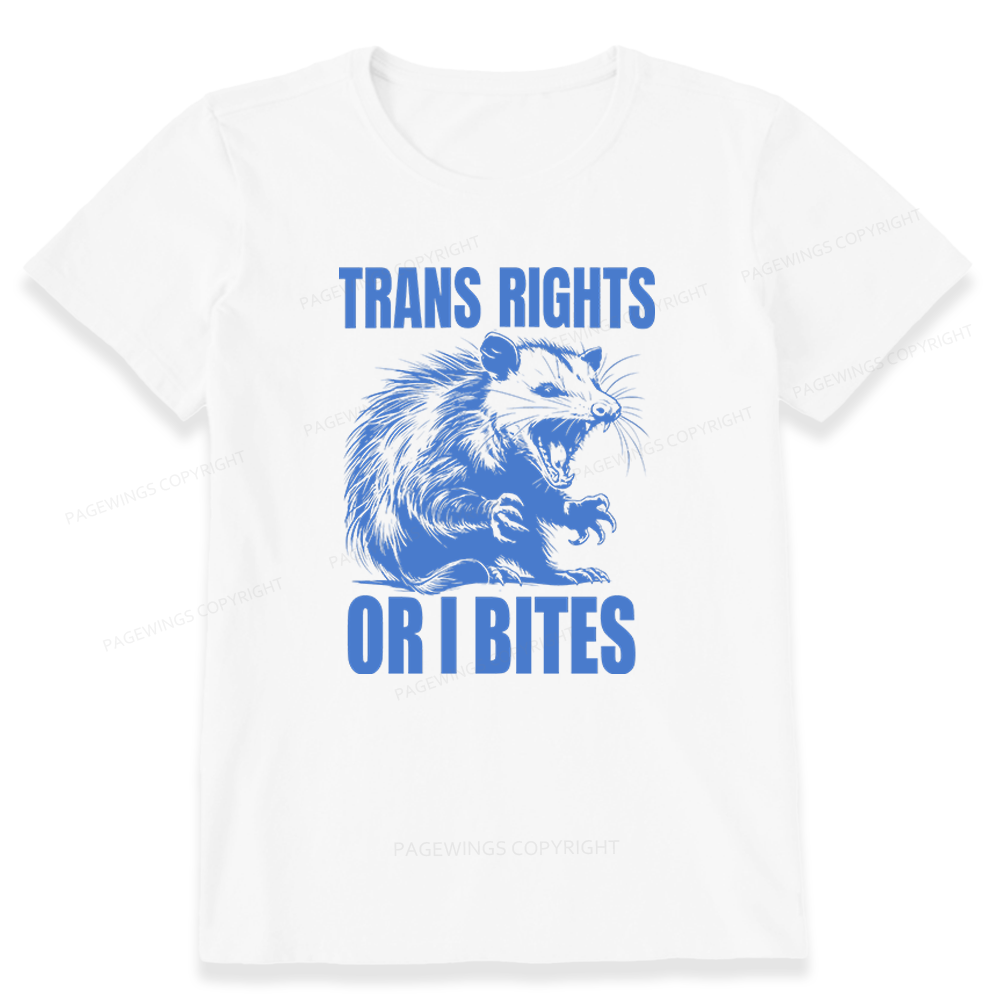 Pagewings Trans Rights Unisex Classic T-shirt