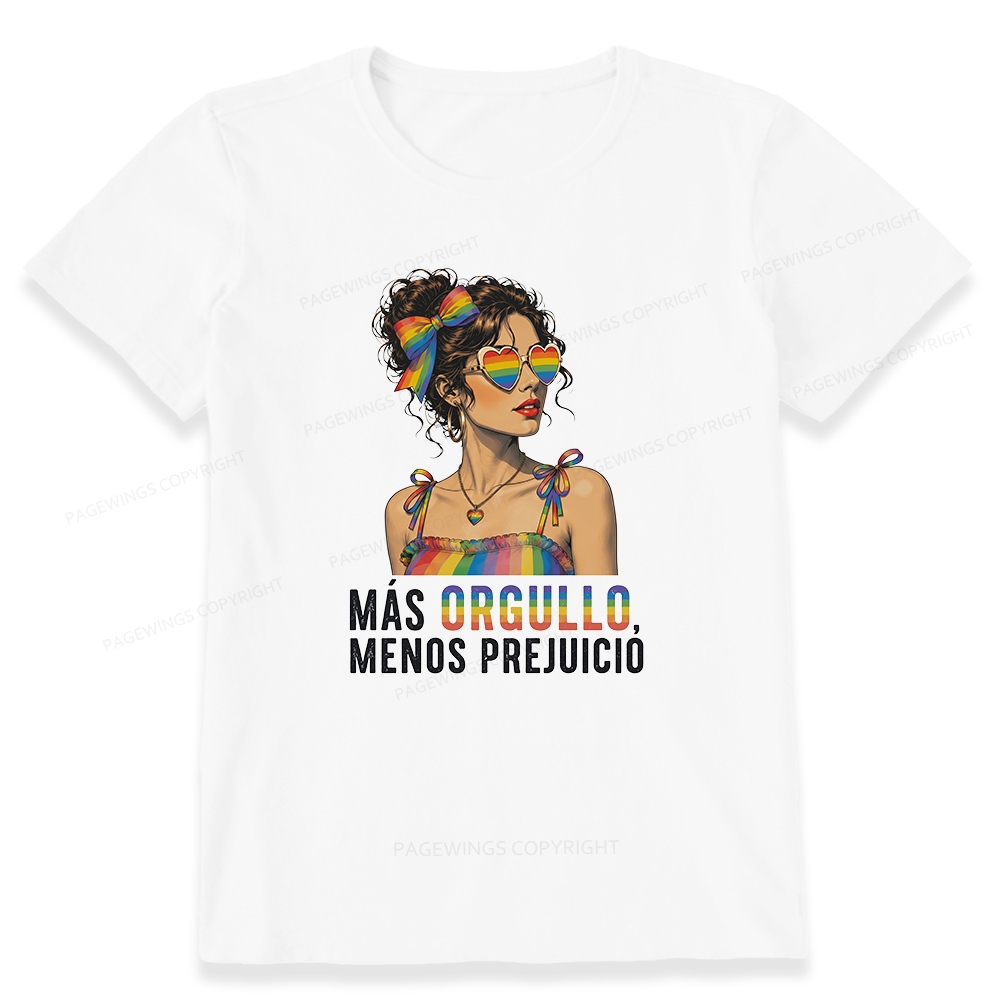 Pagewings More Pride Less Prejudice Unisex Classic T-shirt