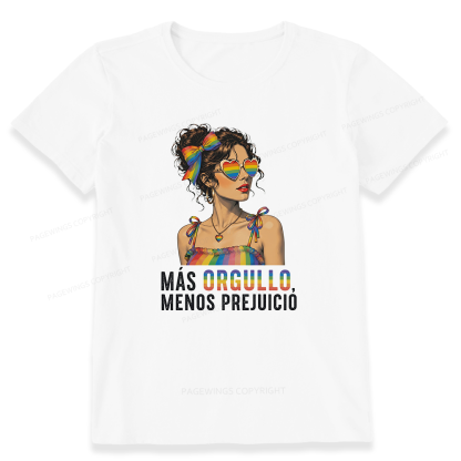 Pagewings More Pride Less Prejudice Unisex Classic T-shirt