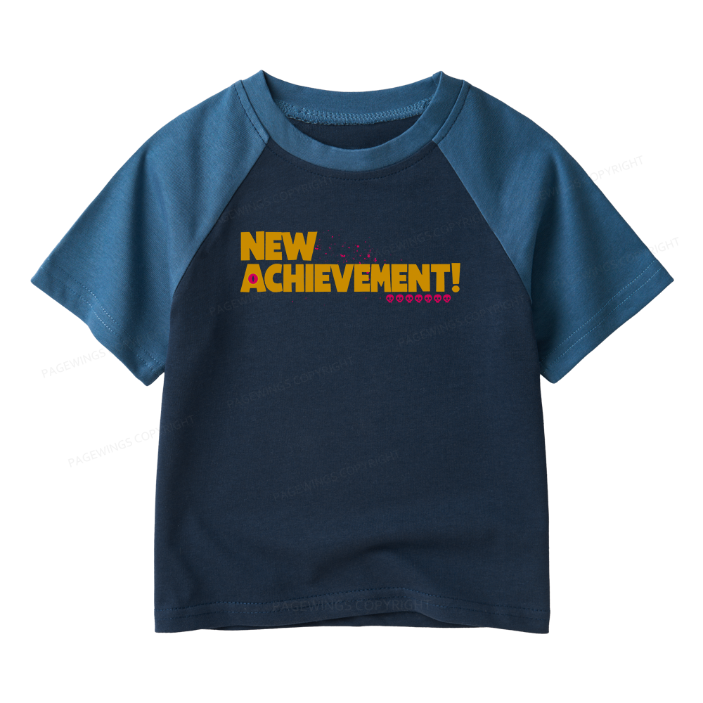 Pagewings New Achievement Kids Raglan T-shirt 