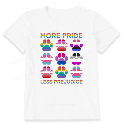 Pagewings More Pride Less Prejudice Unisex Classic T-shirt