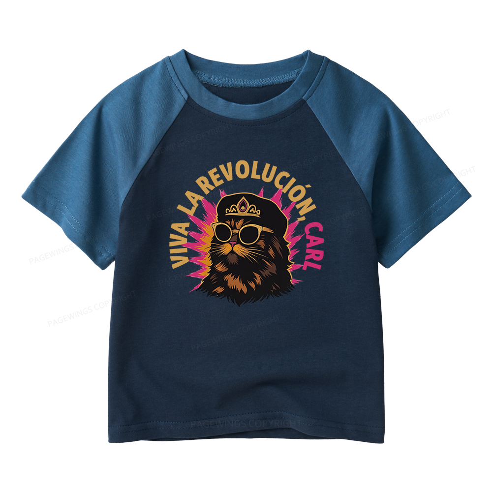 Pagewings Sci-Fi Novel Lover Kids Raglan T-shirt 