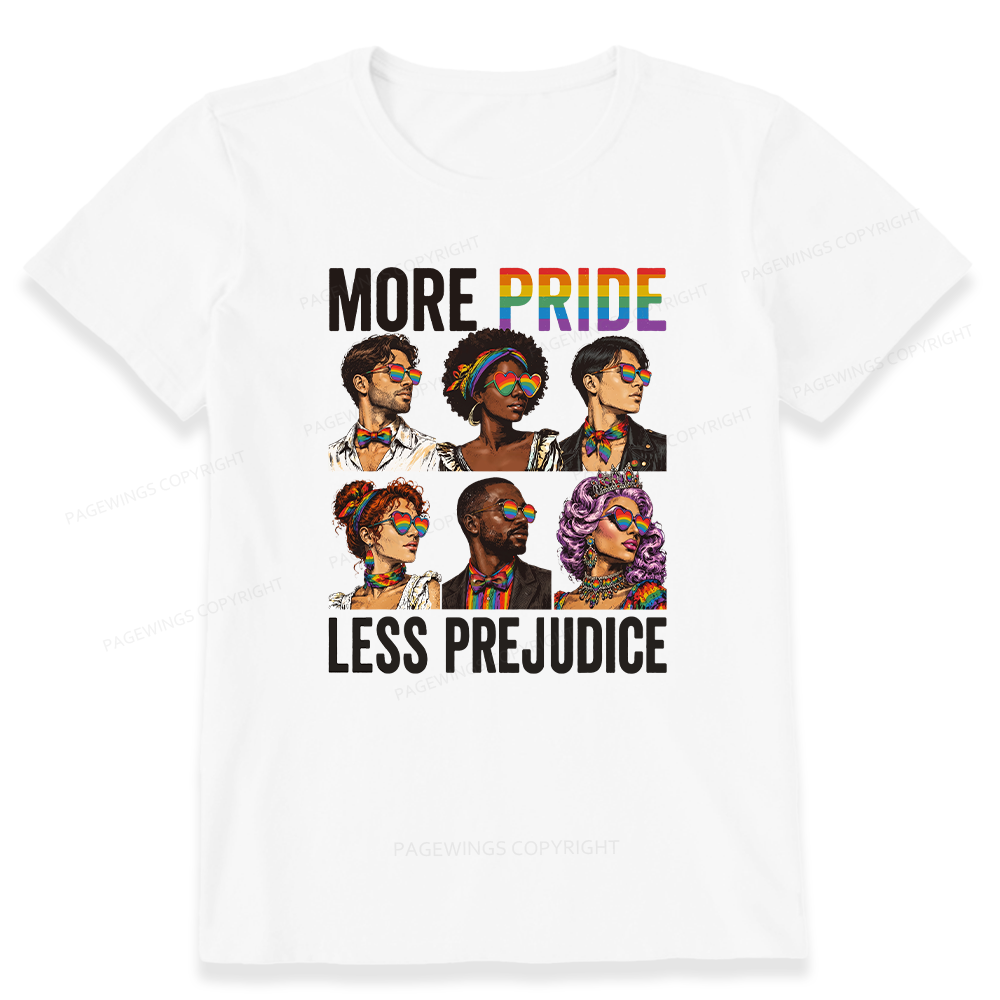 Pagewings More Pride Less Prejudice Unisex Classic T-shirt