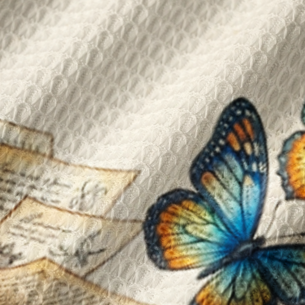 Pagewings Butterflies of Bookish Dreams Crochet Maxi Dress