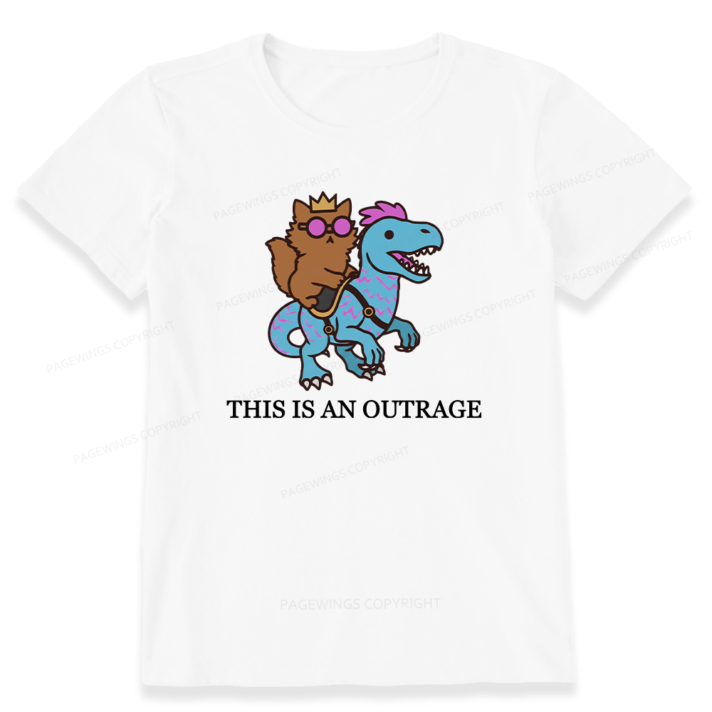 Pagewings This Is An Outrage Unisex Classic T-shirt