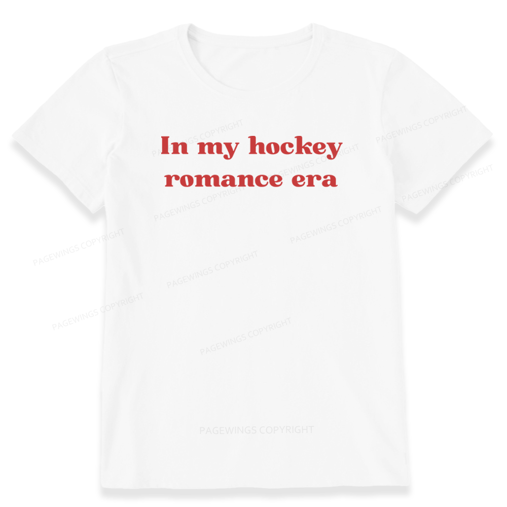 Pagewings In My Era of Hockey Romance Unisex Classic T-shirt