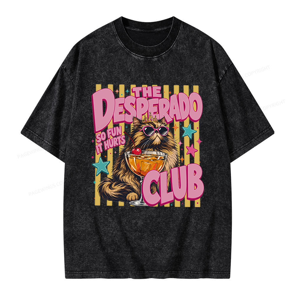 Pagewings Desperado Club Unisex Washed T-shirt
