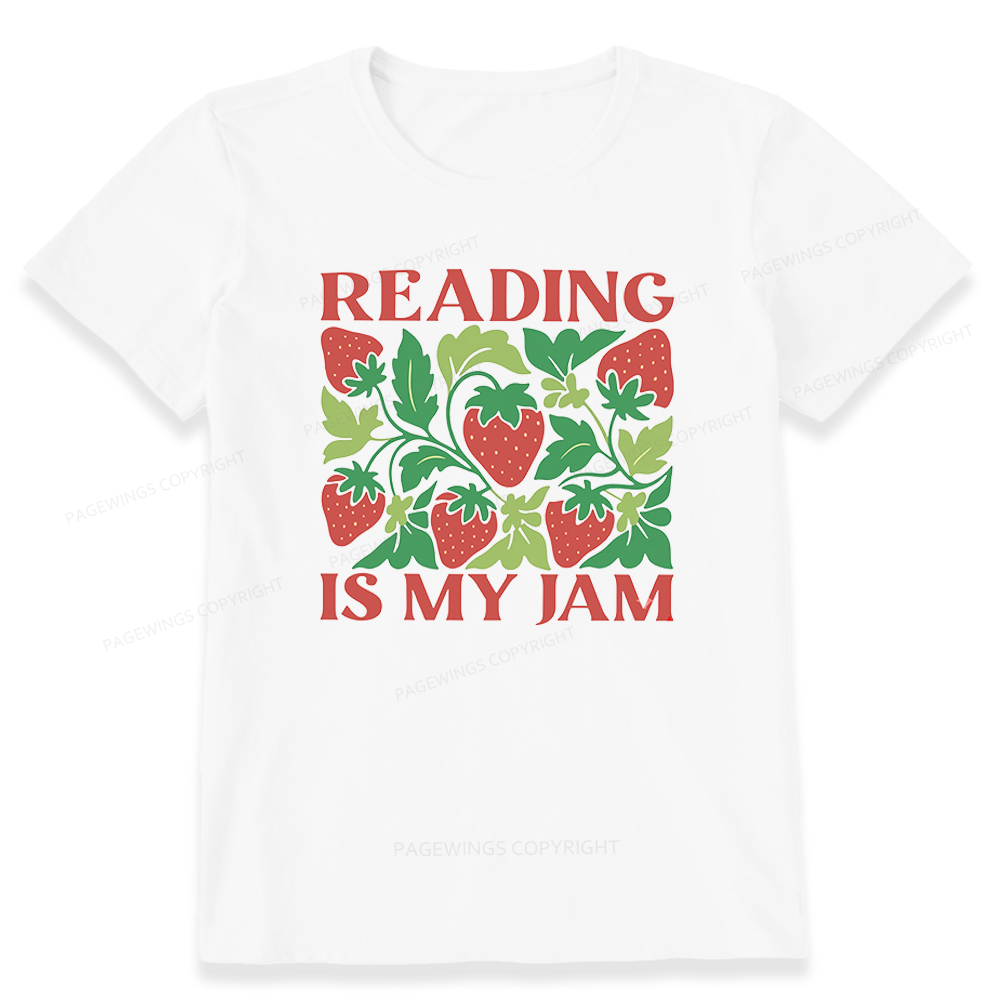 Pagewings Reading Is My Jam Unisex Classic T-shirt