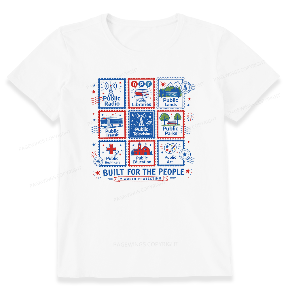 Pagewings Public Libraries Unisex Classic T-shirt
