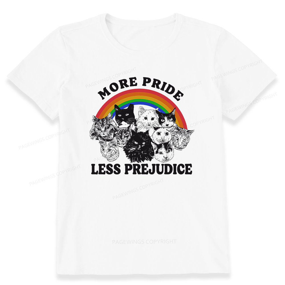 Pagewings More Pride Less Prejudice Unisex Classic T-shirt