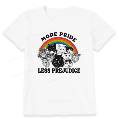 Pagewings More Pride Less Prejudice Unisex Classic T-shirt