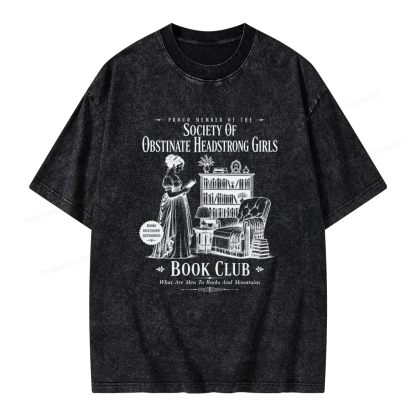 Pagewings What Are Men To Rocks And Mountains Unisex Washed T-shirt