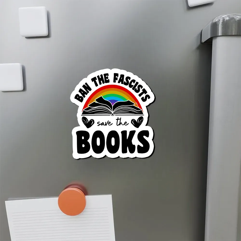 Pagewings Banned Books Fridge Magnet