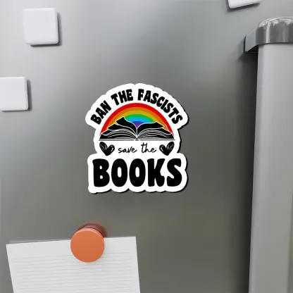 Pagewings Banned Books Fridge Magnet