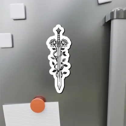 Pagewings Throne of Glass Merch, TOG Shirt, Aelin Galathynius Fridge Magnet