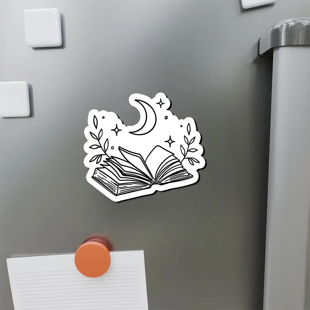 [Copy]Pagewings Comfort Colors Read Books Be Kind Stay Weird Fridge Magnet