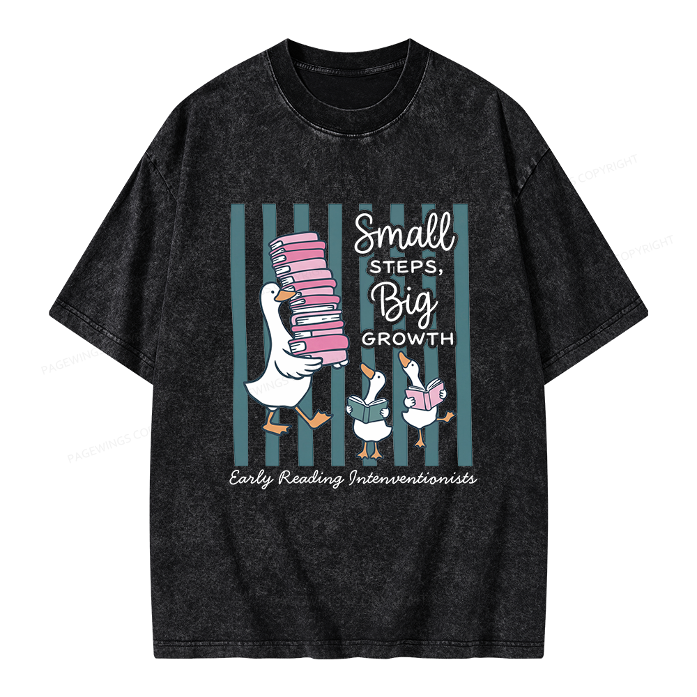 Pagewings Reading Interventionist Unisex Washed T-shirt