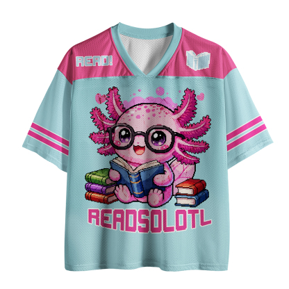 Pagewings Readsalotl Unisex Mesh Jersey