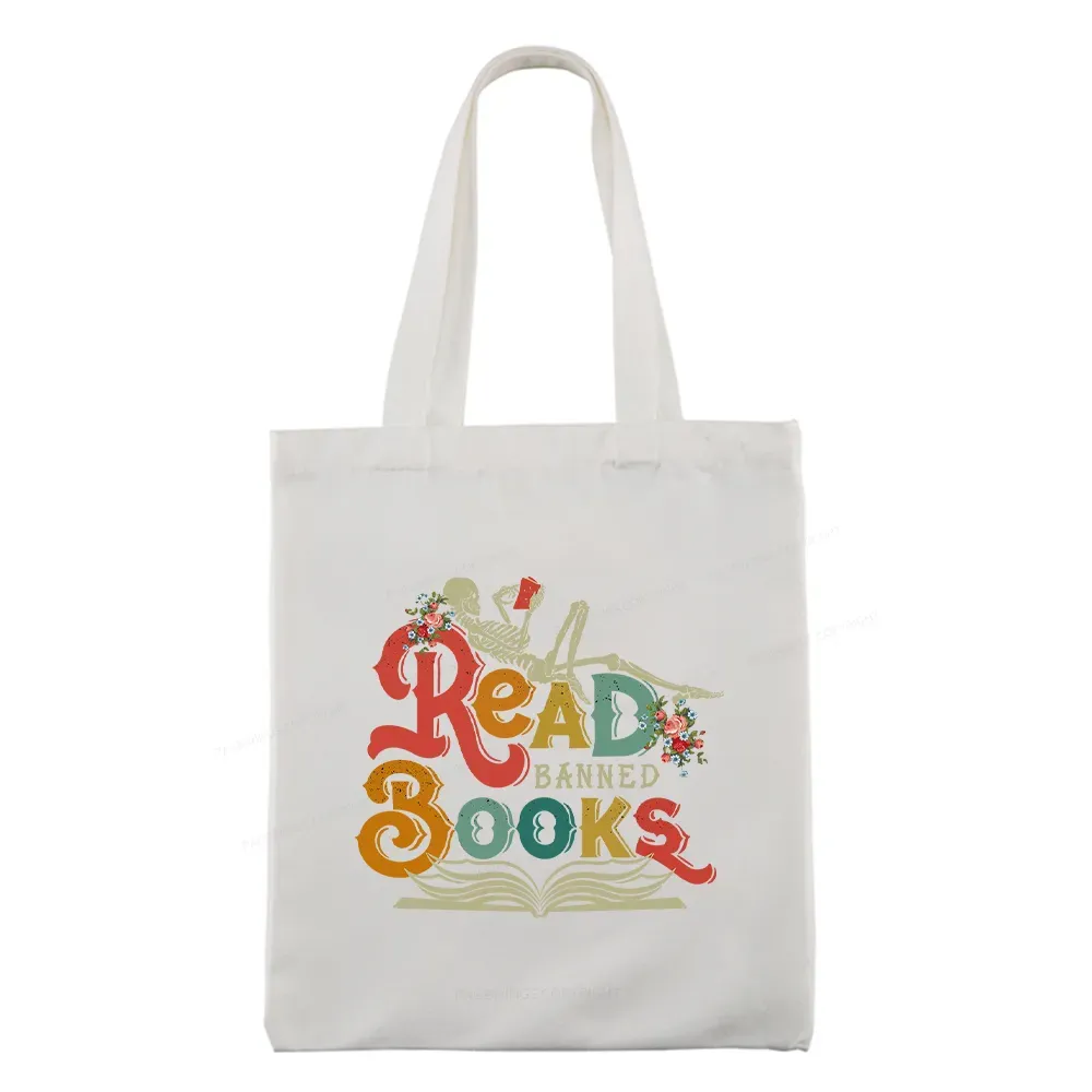 Pagewings Read Banned Books Tote Bag