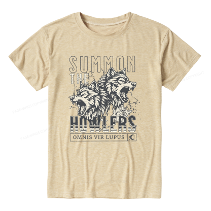 Pagewings Soft Summon The Howlers Unisex Heather T-Shirt