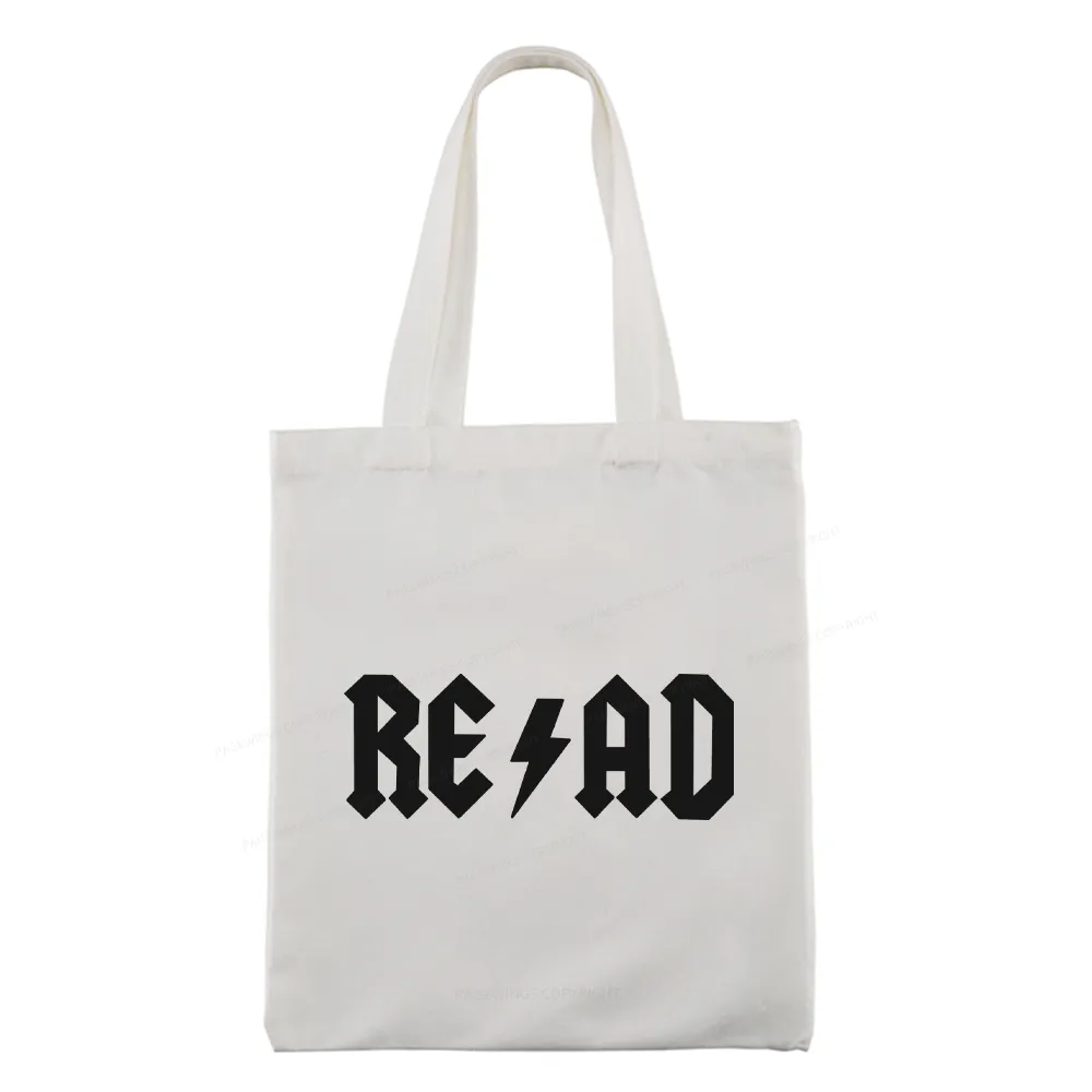 Pagewings Read Back In The Library "Rock And Roll" Tote Bag