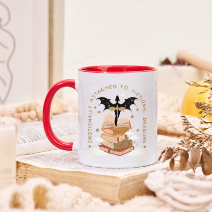 Pagewing Fantasy Romance Reader Gift Romantacy Mug