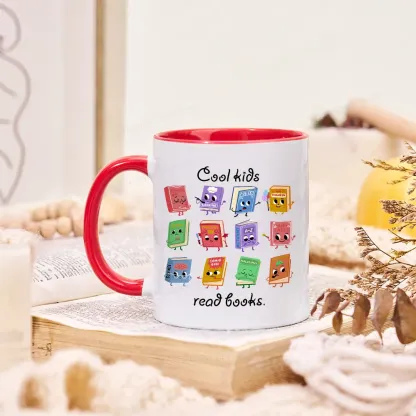 Pagewings School Librarian Shirt, Back To School Shirt Teacher Mug