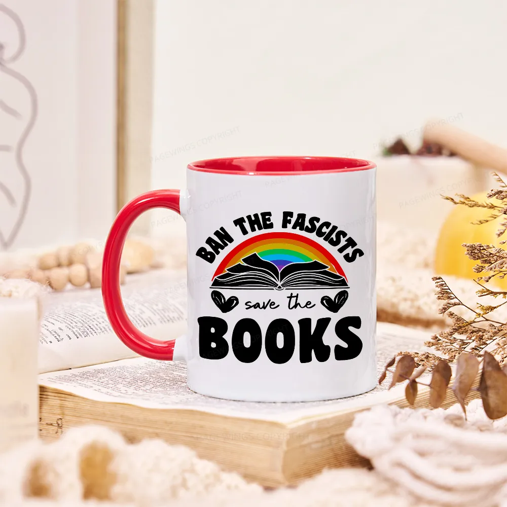 Pagewings Banned Books Mug