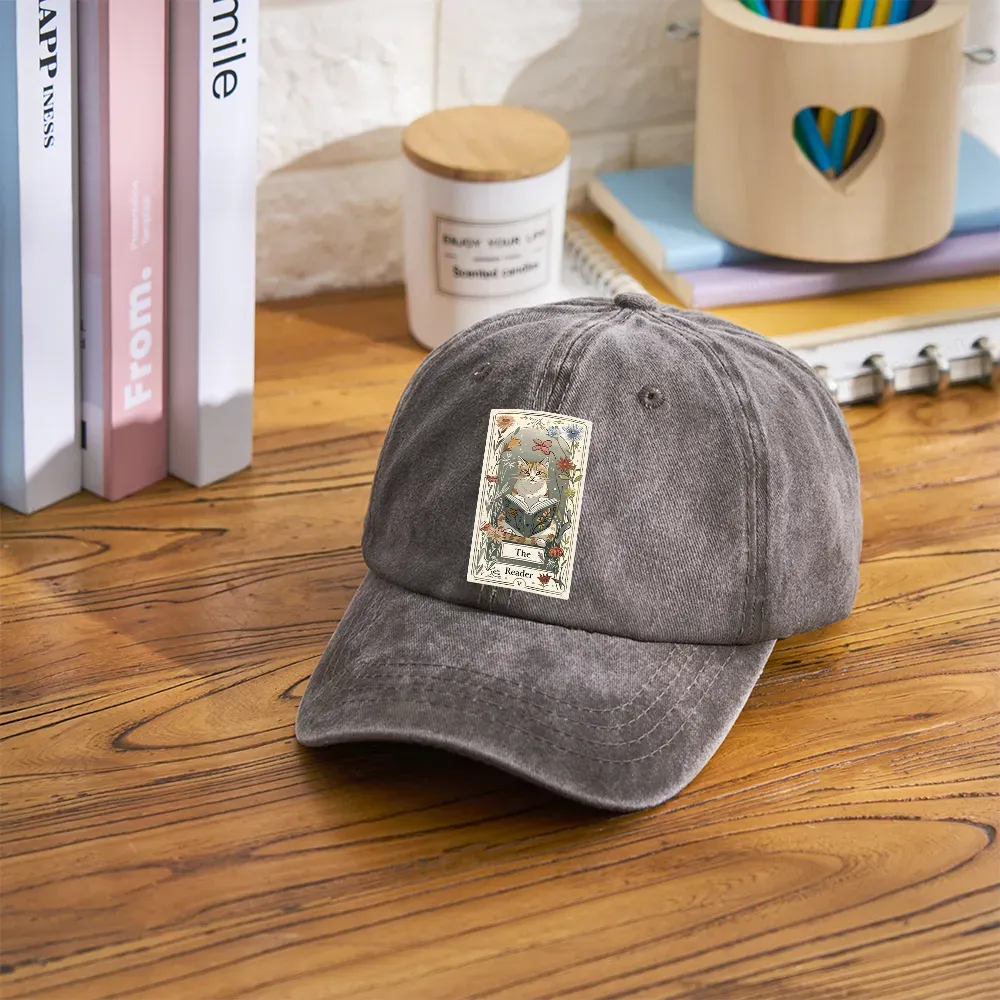 Pagewings The Reader Washed Cap