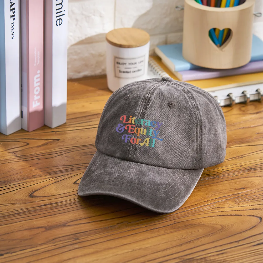 Pagewings Literacy & Equity For All Washed Cap